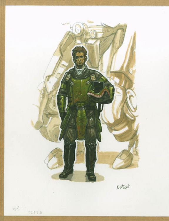 Vincent Dutrait - Starship Troopers, borgne + robot g&eacute;ant da