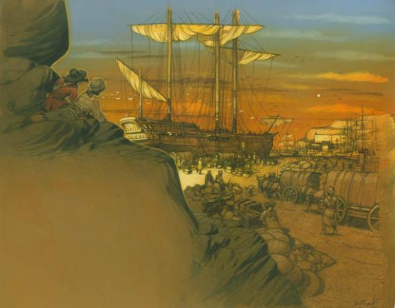 Vincent Dutrait - The Story of pirates, &eacute;ditions Usborne, co