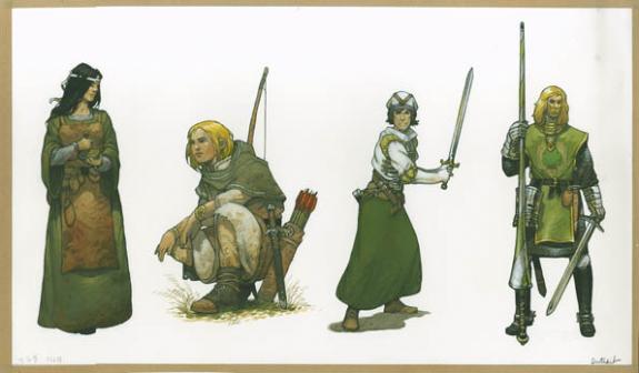 Vincent Dutrait - RPG l'Oeil noir, personnages