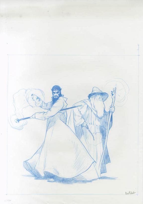 Vincent Dutrait - Le Grimoire de Merlin, 2 sorciers