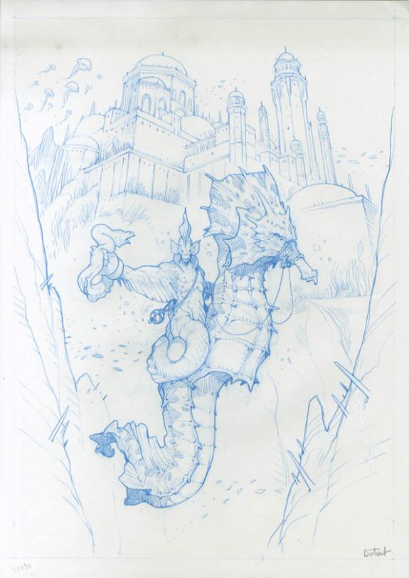 Vincent Dutrait - L'univers des dragons, hippocampe