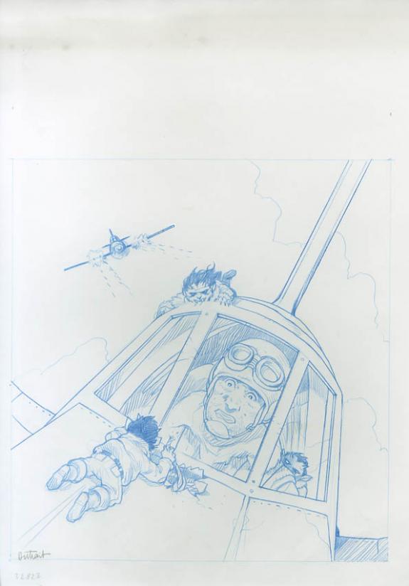Vincent Dutrait - Le Grimoire de Merlin, aviateur + lutins