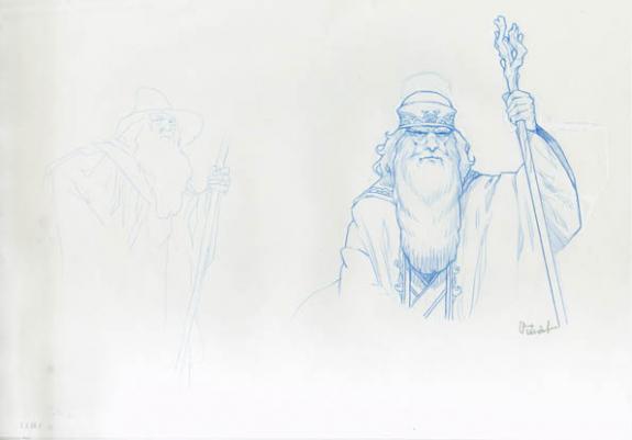 Vincent Dutrait - Le Grimoire de Merlin, Merlin