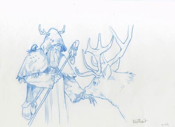 Vincent Dutrait - sorcier cerf