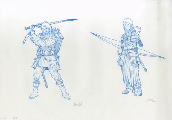 Vincent Dutrait - guerrier + elfe arc