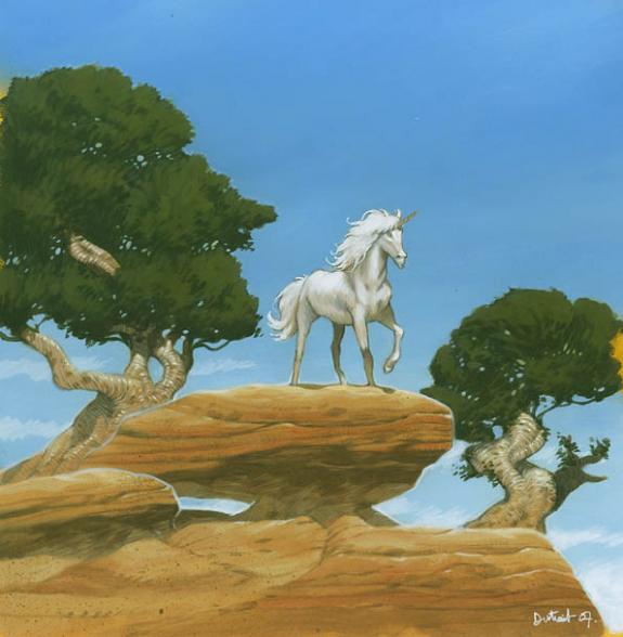 Vincent Dutrait - Le Grimoire de Merlin, Licorne