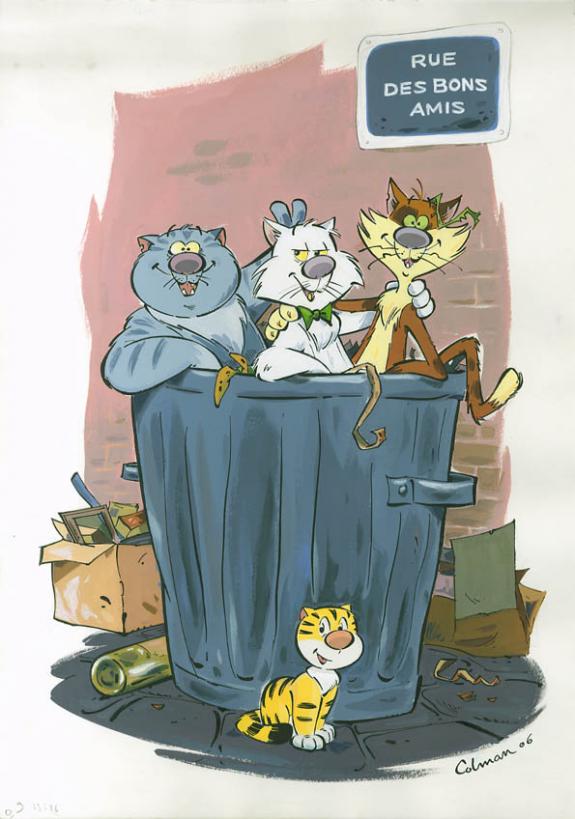Stephan Colman - Billy the Cat, Rue des bons amis