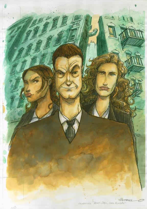 Fr&eacute;d&eacute;ric Pontarolo - James Dieu, Tome 02, Couverture int&eacute;gra
