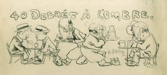 Gus Bofa - Illustration non dat&eacute;e