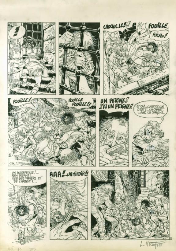 Laurent Vicomte - Balade au bout du monde , La prison, p20