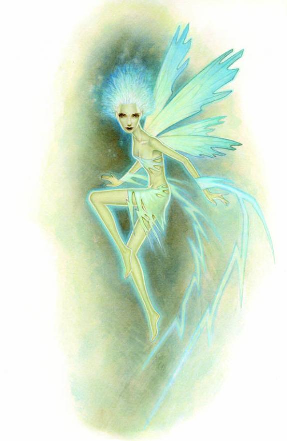 Paul Kidby - Le royaume enchant&eacute;, Lightening Faerie