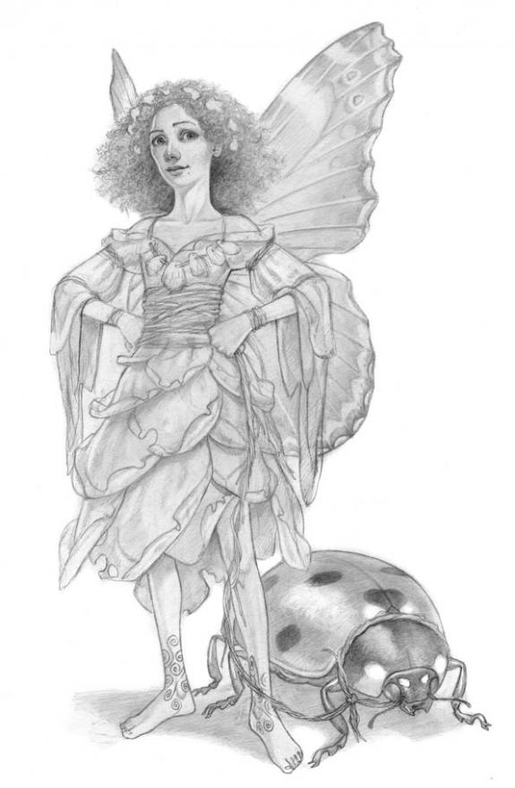 Paul Kidby - Le royaume enchant&eacute;, Rose Faerie