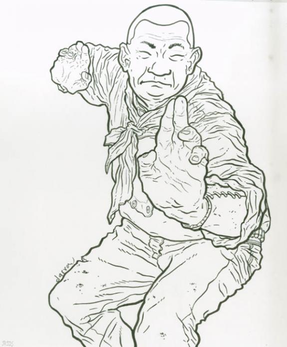 Geof Darrow - Shaolin Cowboy, Personnage