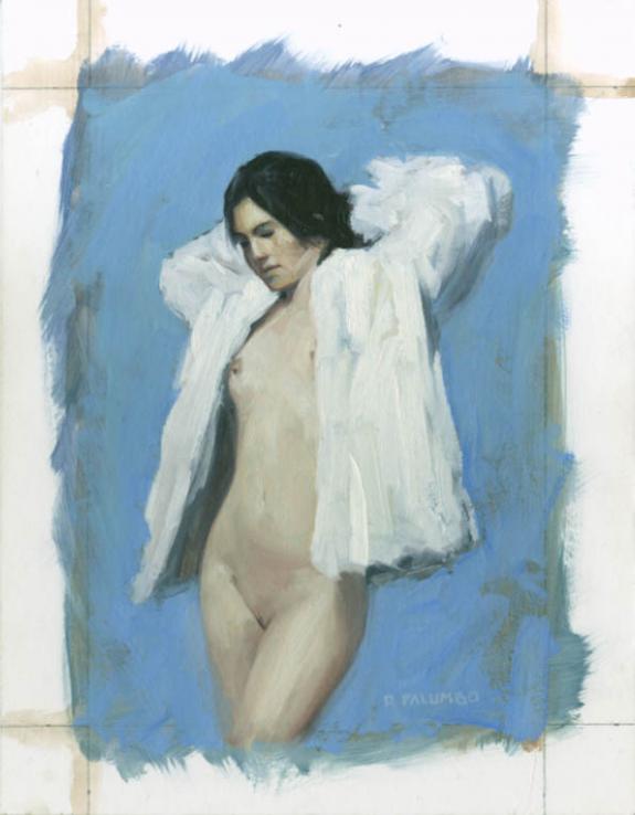David Palumbo - Femme &agrave; la chemise blanche