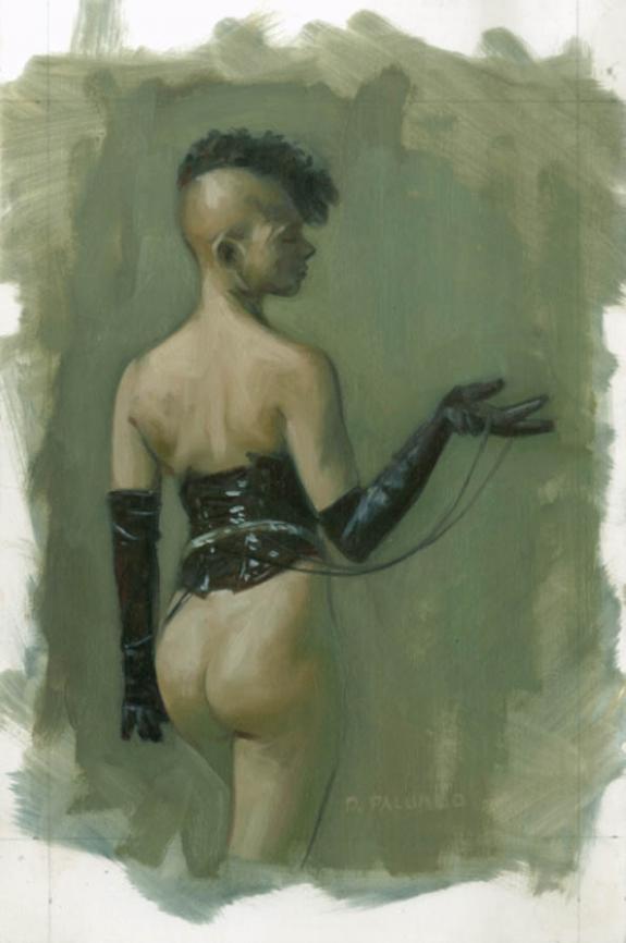 David Palumbo - Nue en corset