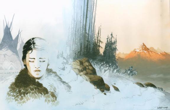 Vincent Dutrait - Le courage de Sacajawea, Exode