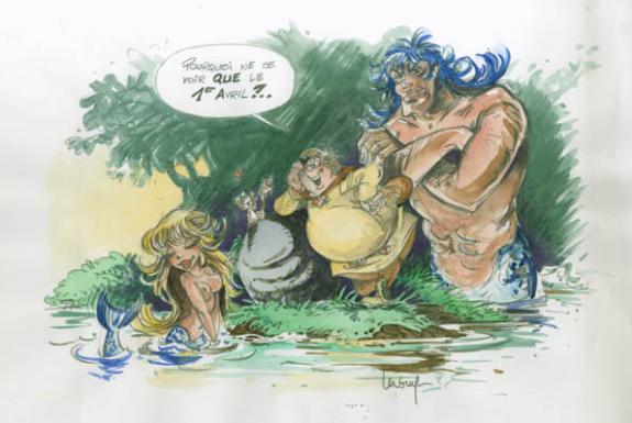 Philippe Luguy - dessin in&eacute;dit
