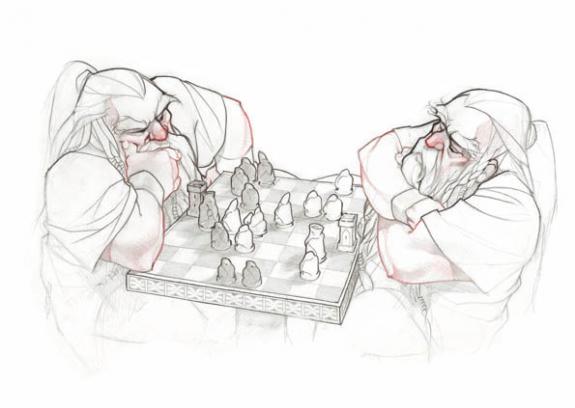 Guillermo Gonzalez - L'Univers des Nains, Jeu d'&eacute;chec