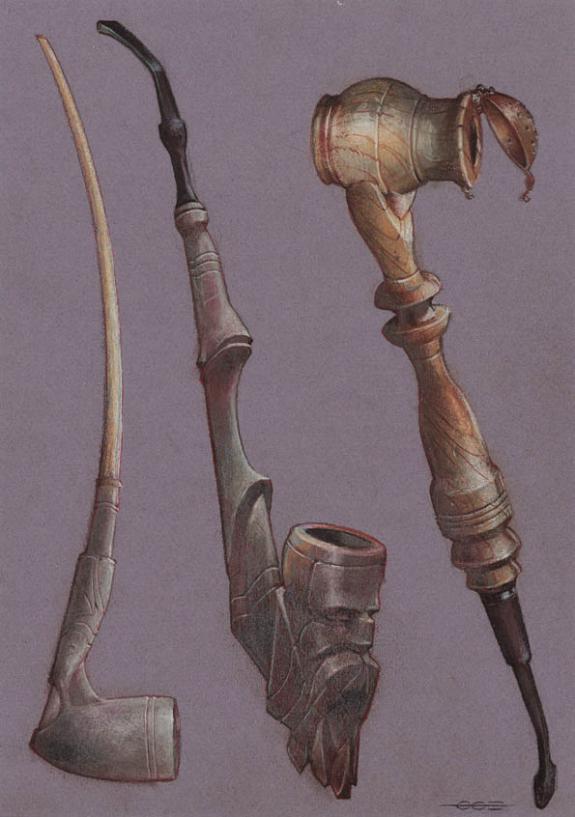 Guillermo Gonzalez - L'Univers des Nains, Pipes, sur papier 