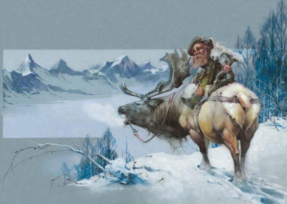 Guillermo Gonzalez - L'Univers des Nains, Nain sur Caribou, 