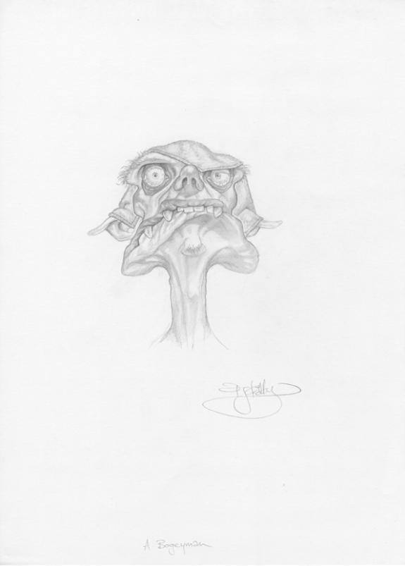 Paul Kidby - Disque Monde: a Bogeyman