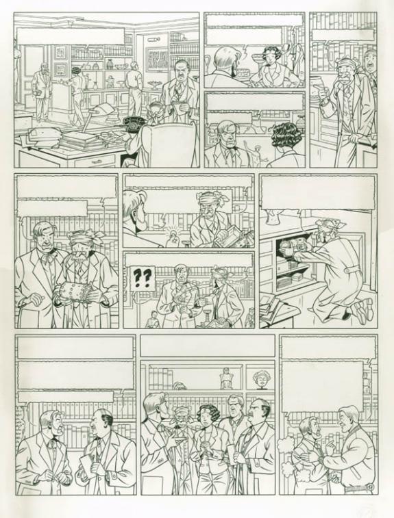Ren&eacute; Sterne - Blake et Mortimer, La mal&eacute;diction des trente d