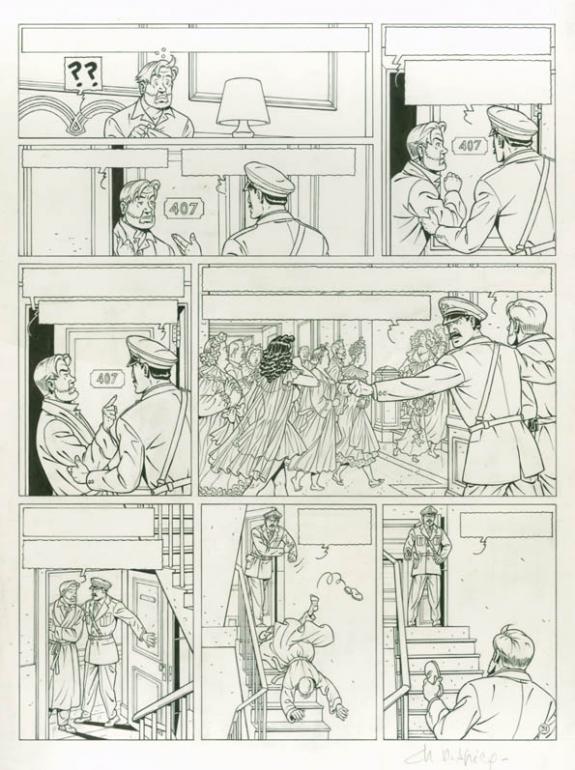 Chantal De Spiegeleer - Blake et Mortimer, La mal&eacute;diction de