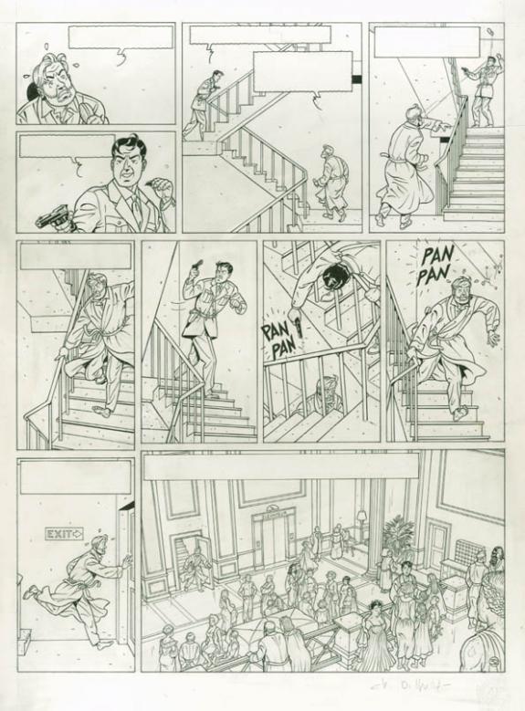 Chantal De Spiegeleer - Blake et Mortimer, La mal&eacute;diction de