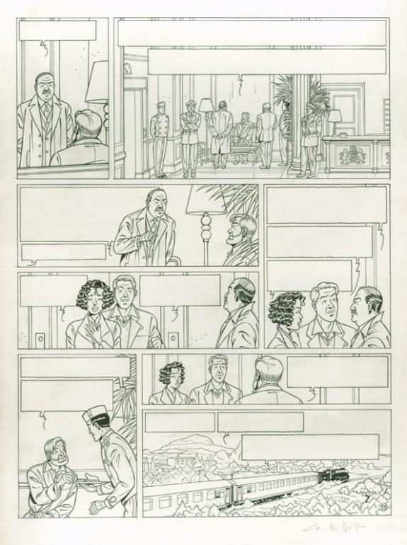 Chantal De Spiegeleer - Blake et Mortimer, La mal&eacute;diction de