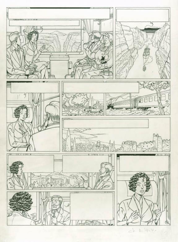 Chantal De Spiegeleer - Blake et Mortimer, La mal&eacute;diction de