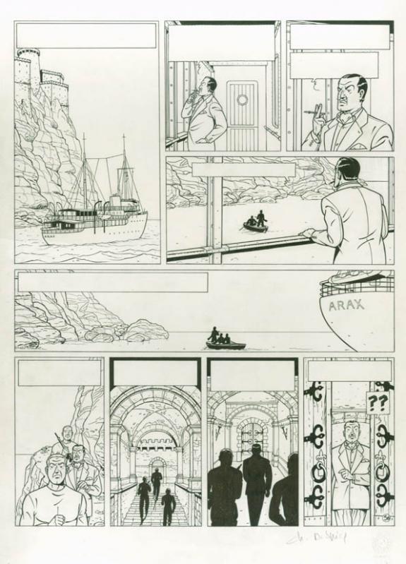 Chantal De Spiegeleer - Blake et Mortimer, La mal&eacute;diction de