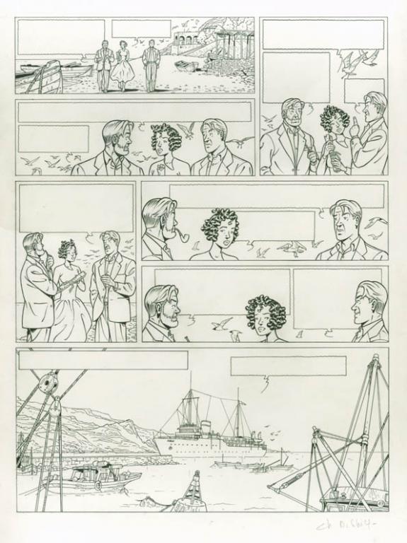 Chantal De Spiegeleer - Blake et Mortimer, La mal&eacute;diction de