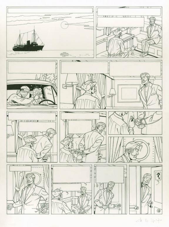 Chantal De Spiegeleer - Blake et Mortimer, La mal&eacute;diction de