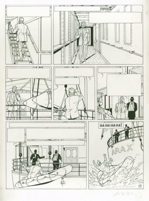 Chantal De Spiegeleer - Blake et Mortimer, La mal&eacute;diction de
