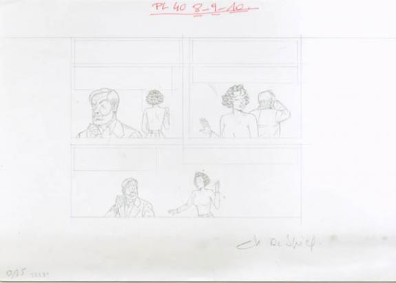 Chantal De Spiegeleer - Blake et Mortimer, La mal&eacute;diction de
