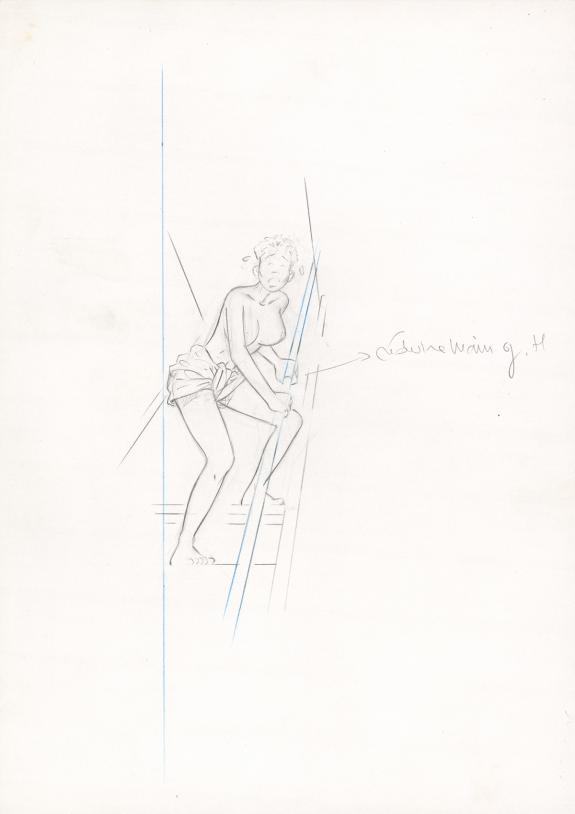 Ren&eacute; Sterne - Adler, Crayonn&eacute;