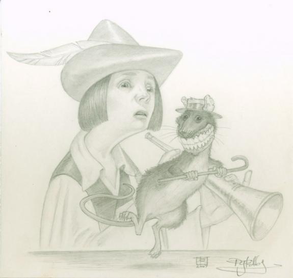 Paul Kidby - Disque Monde : Folklore od Discworld : Pied Pip