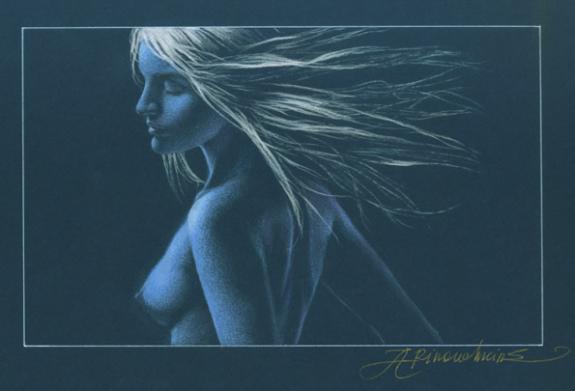 Andr&eacute;&iuml; Arinouchkine - Buste de femme