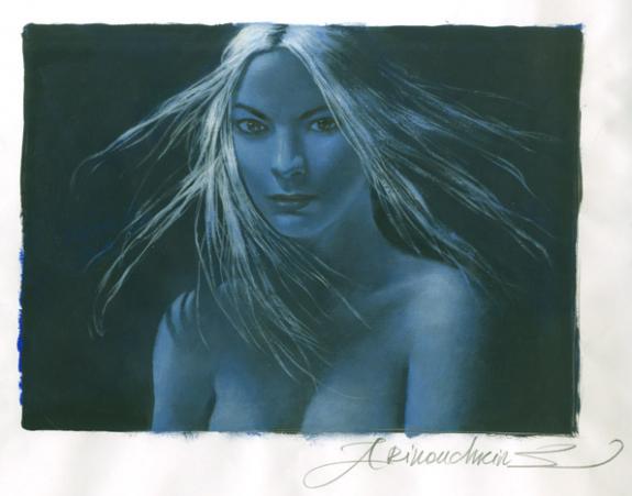 Andr&eacute;&iuml; Arinouchkine - Buste de femme