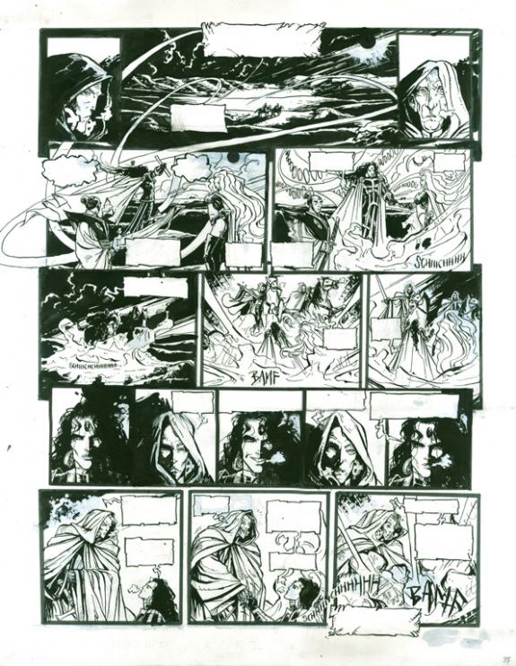 Cyril Pontet - Chroniques de la Lune Noire, planche 37