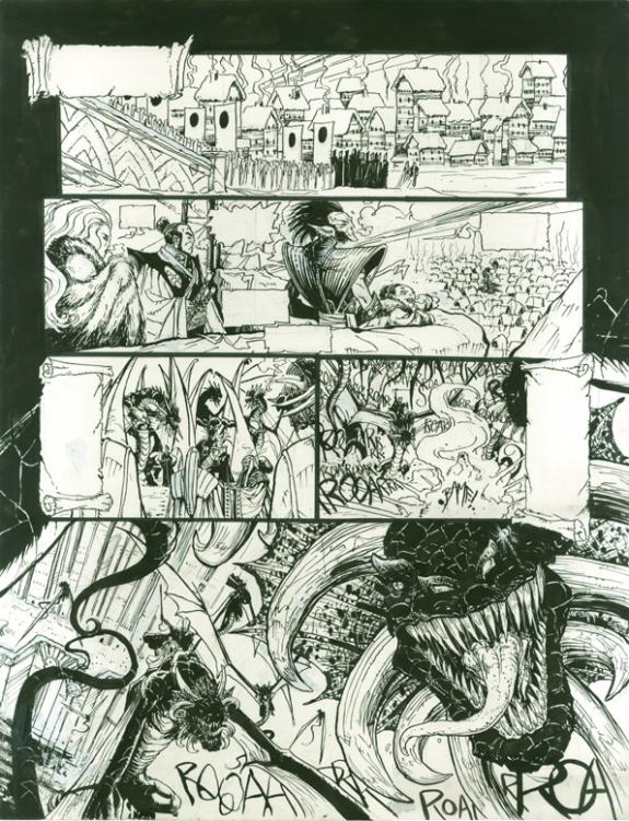 Cyril Pontet - Chroniques de la Lune Noire, planche 28