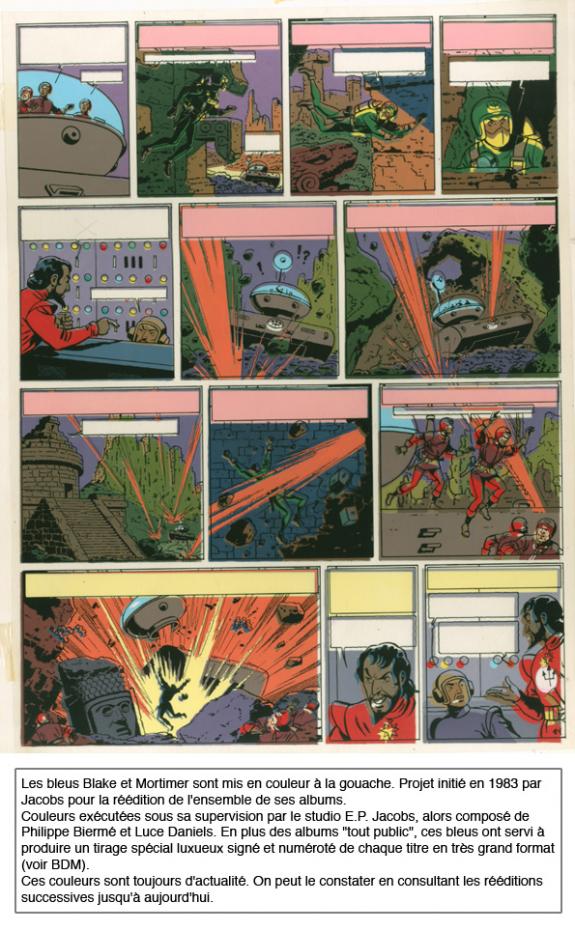 Jacobs (Studio) - Blake et Mortimer, L'&eacute;nigme de l'Atlantide