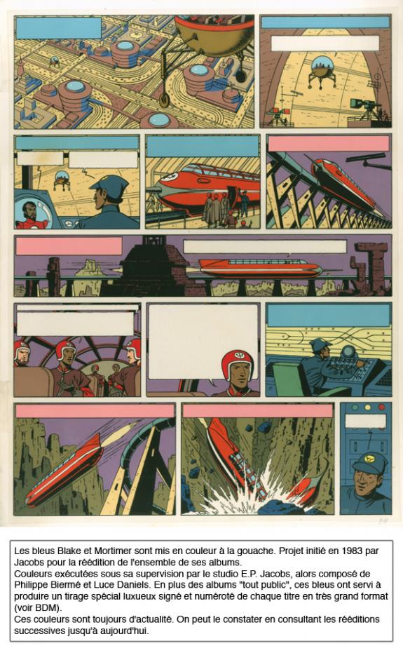 Jacobs (Studio) - Blake et Mortimer, L'&eacute;nigme de l'Atlantide
