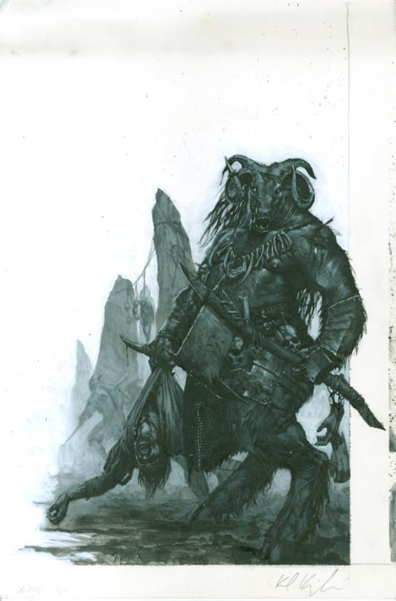 Karl Kopinski - Warhammer, beastmen