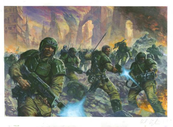 Karl Kopinski - Warhammer 40000, Imperial guard box set