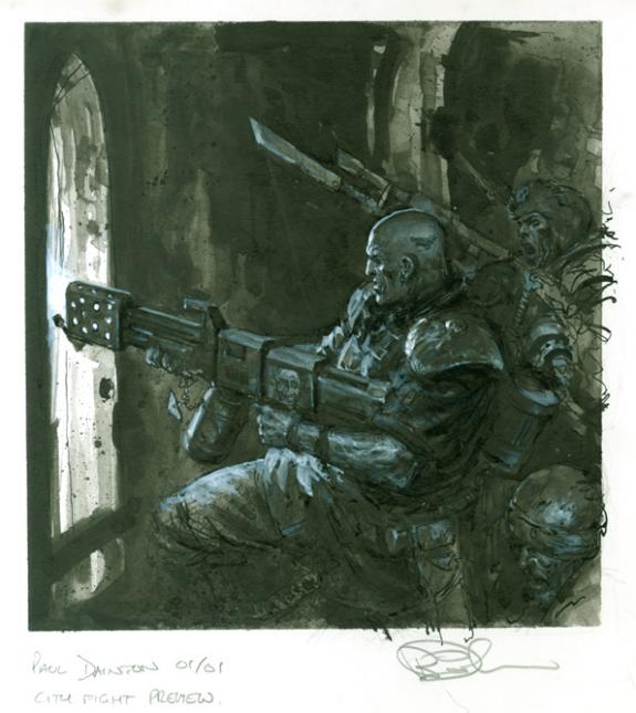 Paul Dainton - Warhammer 40000, City fight preview