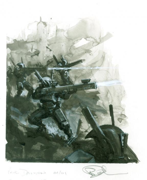 Paul Dainton - Warhammer 40000, Tau warriors