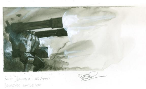 Paul Dainton - Warhammer 40000, Tau broadside battlesuit