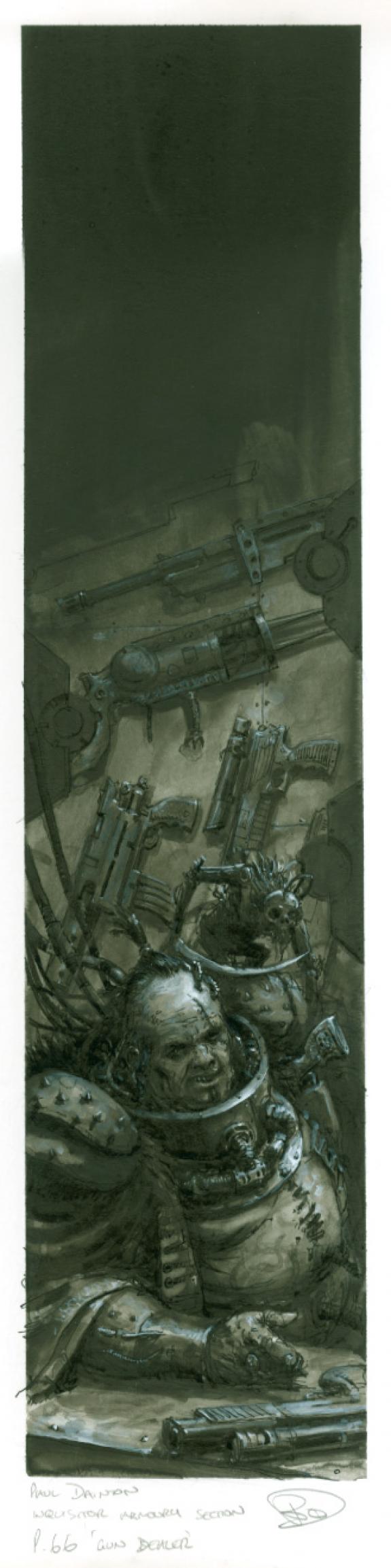 Paul Dainton - Warhammer 40000, Inquisitor armoury section
