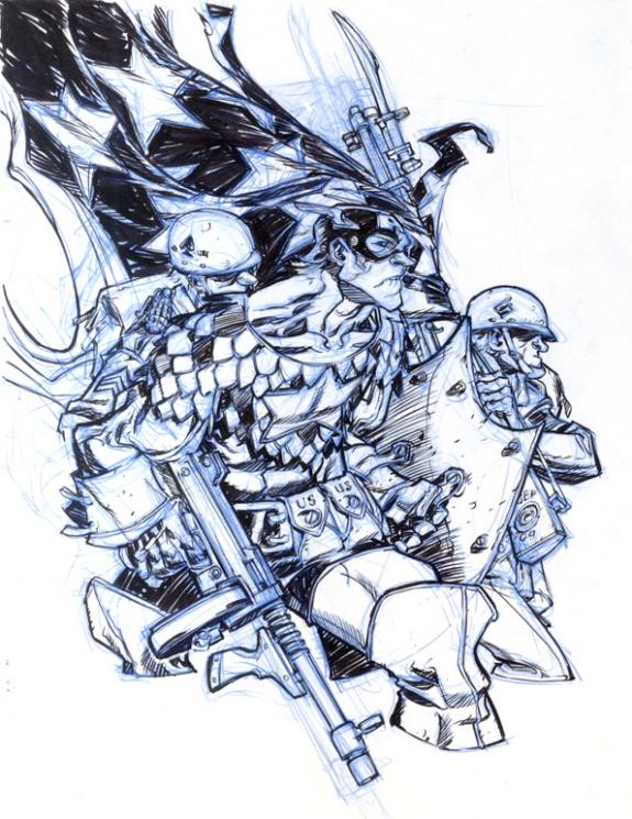 Eric Canete - Captain America - rv